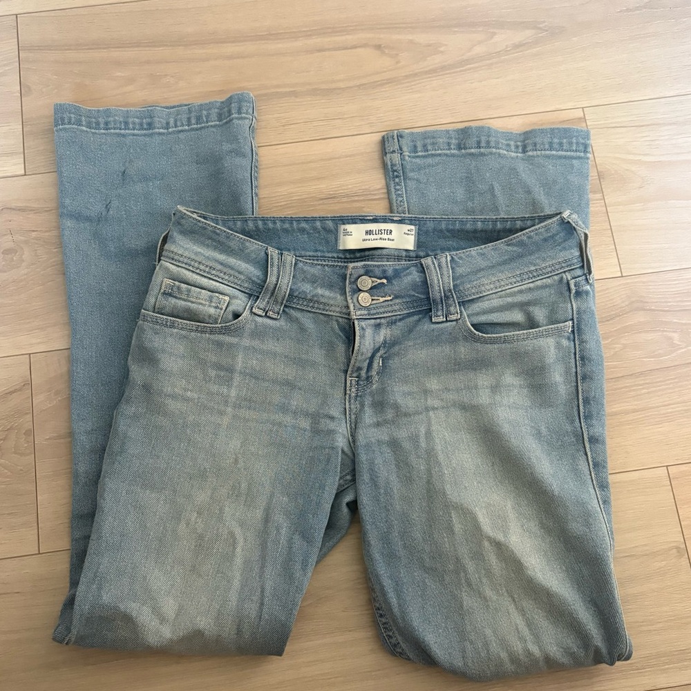 Hollister Light Blue Denim Jeans -Flare